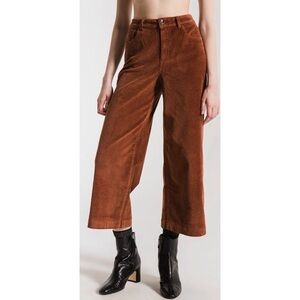 Rag Poets Dekalb Corduroy Pants Burnt Orange Cropped Size 26